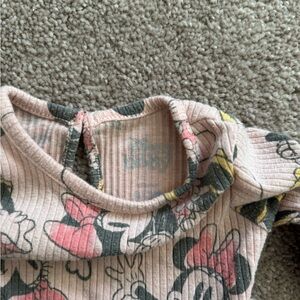 Disney Baby Pink Minnie Mouse Top Size 0-3 M